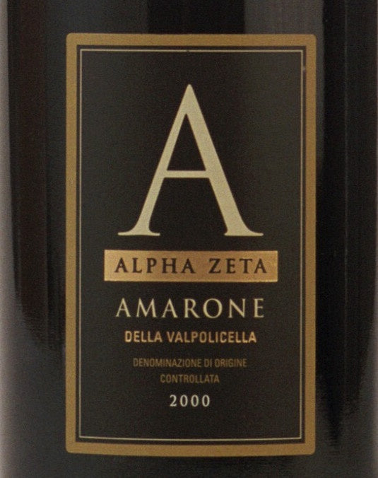 Alpha Zeta 'A' Amarone